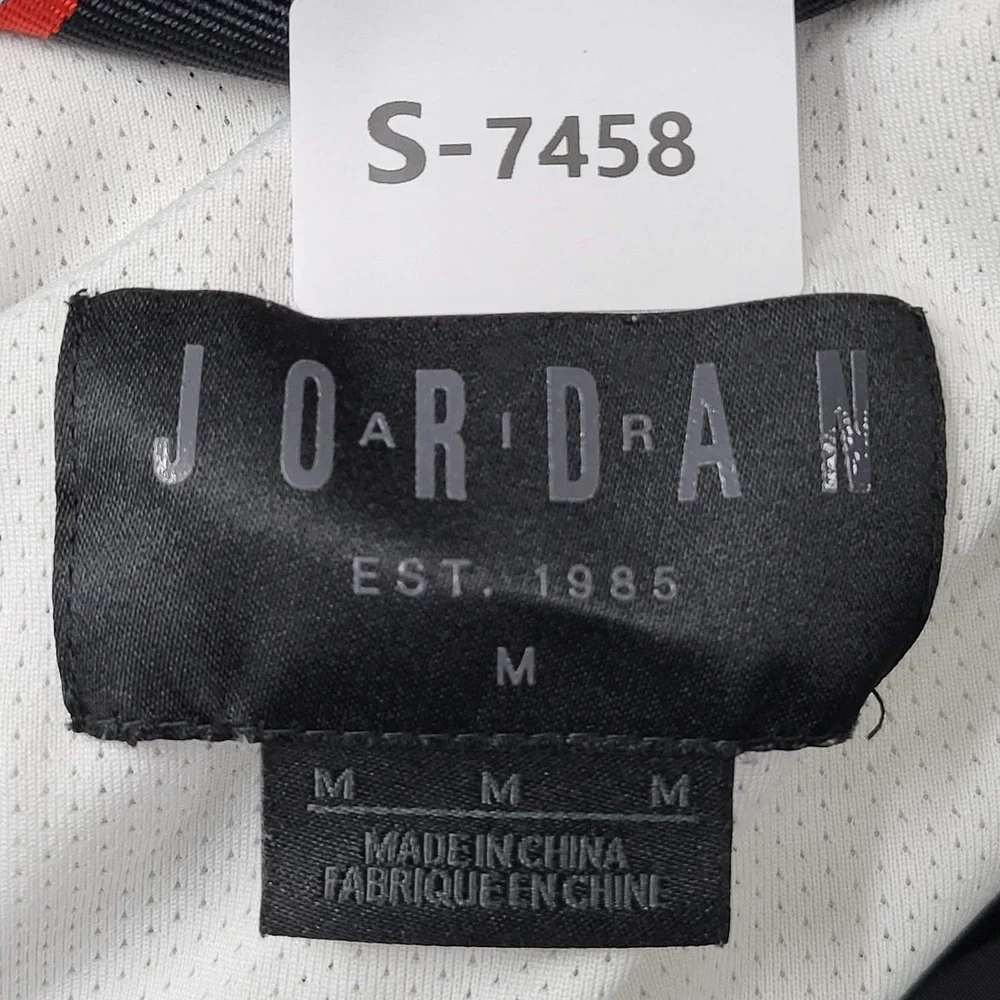 Jordan Men Jacket M Black Anorak Windbreaker Colorblock‎ Jumpman